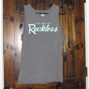 Young and Reckless Los Angeles Tank Top Mens LG